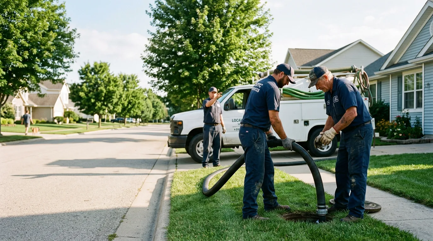 Septic Tank Cleaning in White Pigeon, MI
